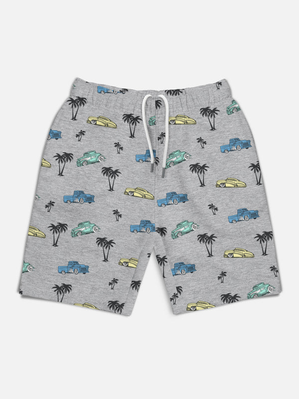 Graphic Print Trendy with branding Printed Shorts for Boys.