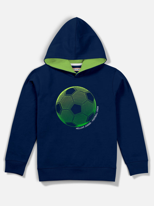 Trendy Blue Hoodie Sweatshirt for Boys