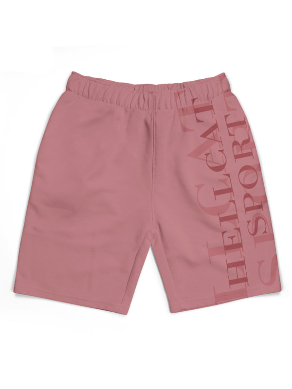 Trendy Typographic With Branding Printed Shorts for Girls